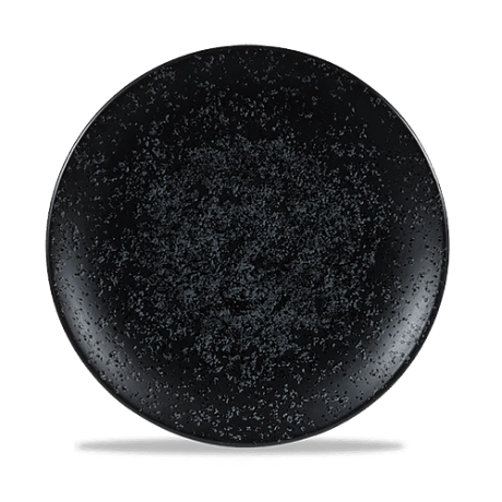 Menu Shades Ash taldrik coupe 15.5cm, must