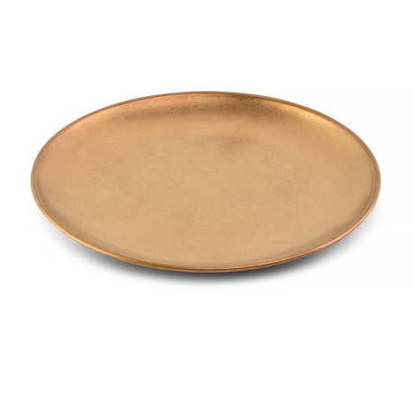 Serve taldrik 20cm, teras, antiikkuld