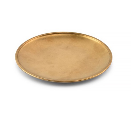 Serve taldrik 14cm, teras, antiikkuld