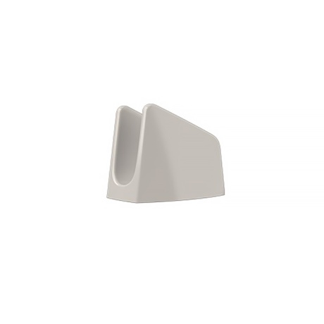 Bevel salvrätikute hoidja 9cm, valge