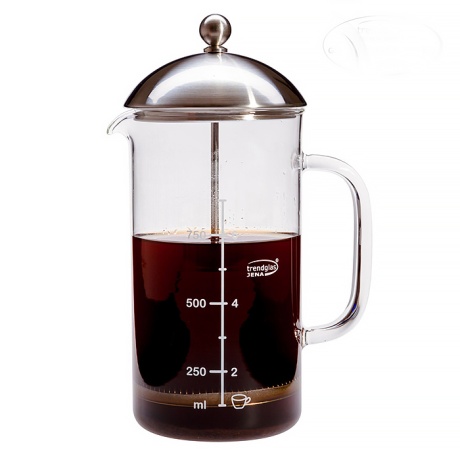 Kohvi presskann 1,0L, borosilikaat
