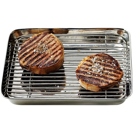 Grillrest/pann  23,5x19x3,5cm
