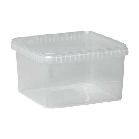 Säilituskarp195x195mm, 3,1L, plast