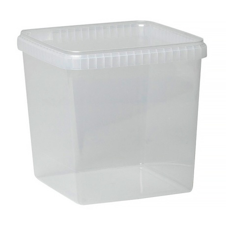 Säilituskarp195x195mm, 5,0L, plast