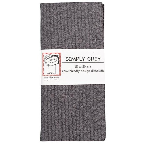 Öko majapidamislapp, Simply Grey, 18x20cm