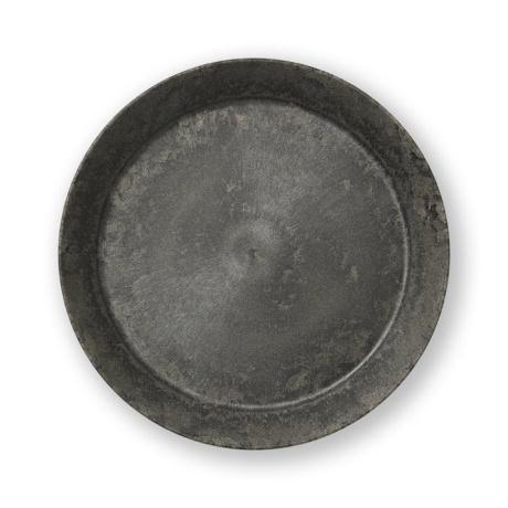 Luups, taldrik 25cm, H2.8cm, must