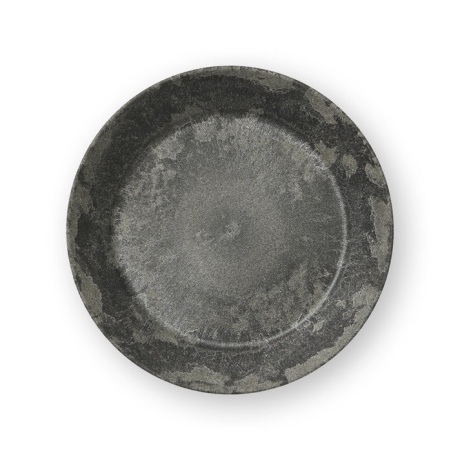 Luups, taldrik 18cm, H2.8cm, must