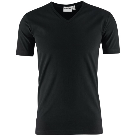 Meeste särk Double-V, suurus L, must, 95% puuvill, 5% spandex, 2tk/pakk