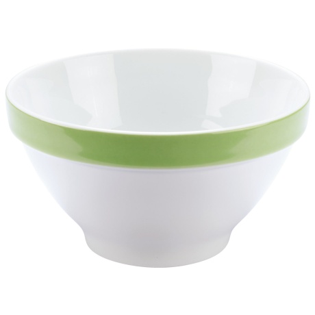 Colour kauss 44cl, D13.8cm, H5.5cm, roheline,valge