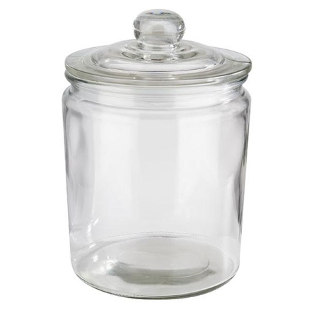 Klaaspurk kaanega D14cm H21,5cm 2,0L