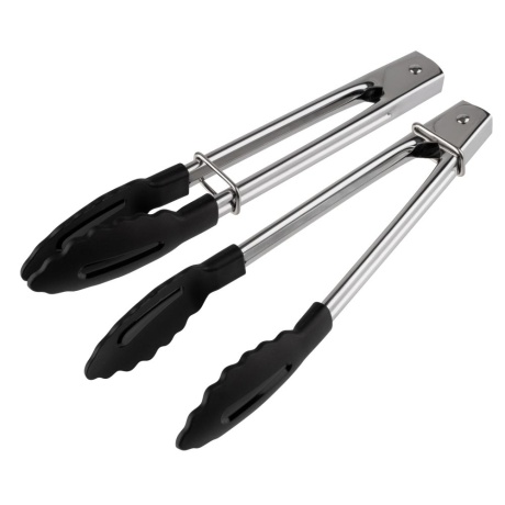 Tangid vedruga, mini 18cm teras/polüamiid 2tk pakis