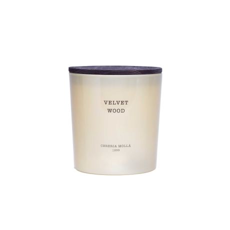 Cereria Molla Premium küünal XL Velvet Wood 600g		