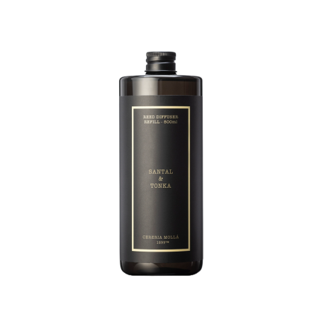 Cereria Molla, Difuuseri täitepudel Santal & Tonka 500ml	