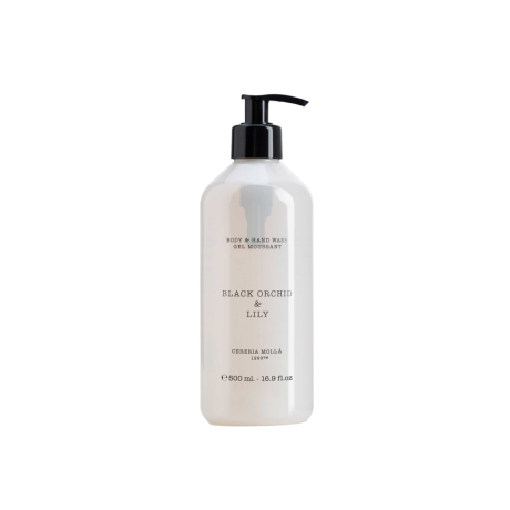 Cereria Molla, Käte & Keha Vedelseep Black Orchid & Lily 500ml		